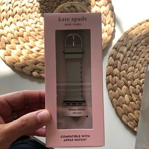 Gray Kate Spade Apple Watch Strap